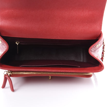 Chanel Caviar Quilted Large Business Affinity Flap Red 5 of 21