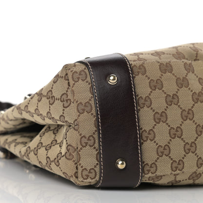 Gucci Monogram Medium Pelham Shoulder Bag Dark Brown 8 of 9
