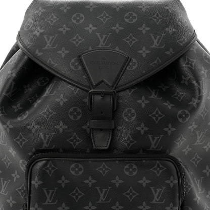 Louis Vuitton Monogram Eclipse Montsouris Backpack 7 of 9