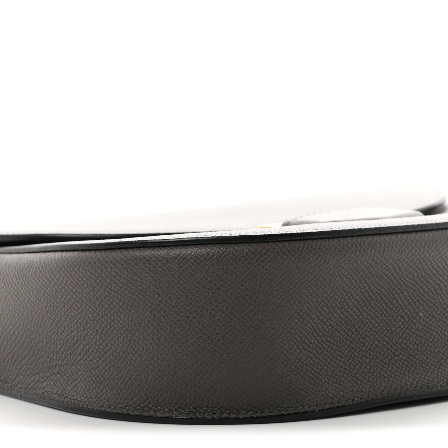 Baby Grained Calfskin Medium Trotteur Grey