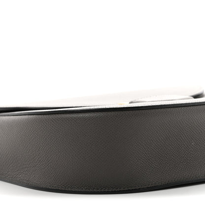 Celine Baby Grained Calfskin Medium Trotteur Grey 9 of 10