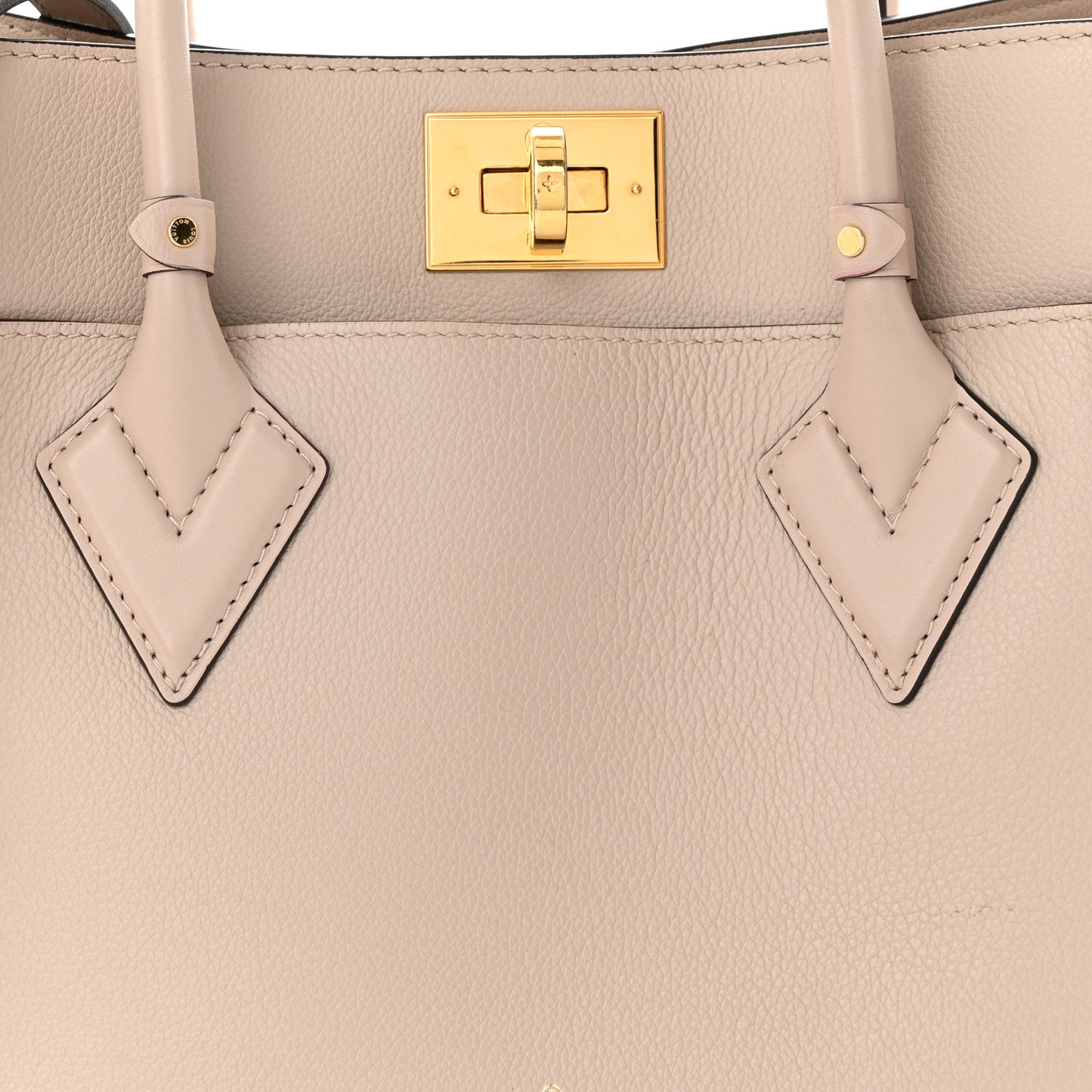 Calfskin Monogram On My Side Greige