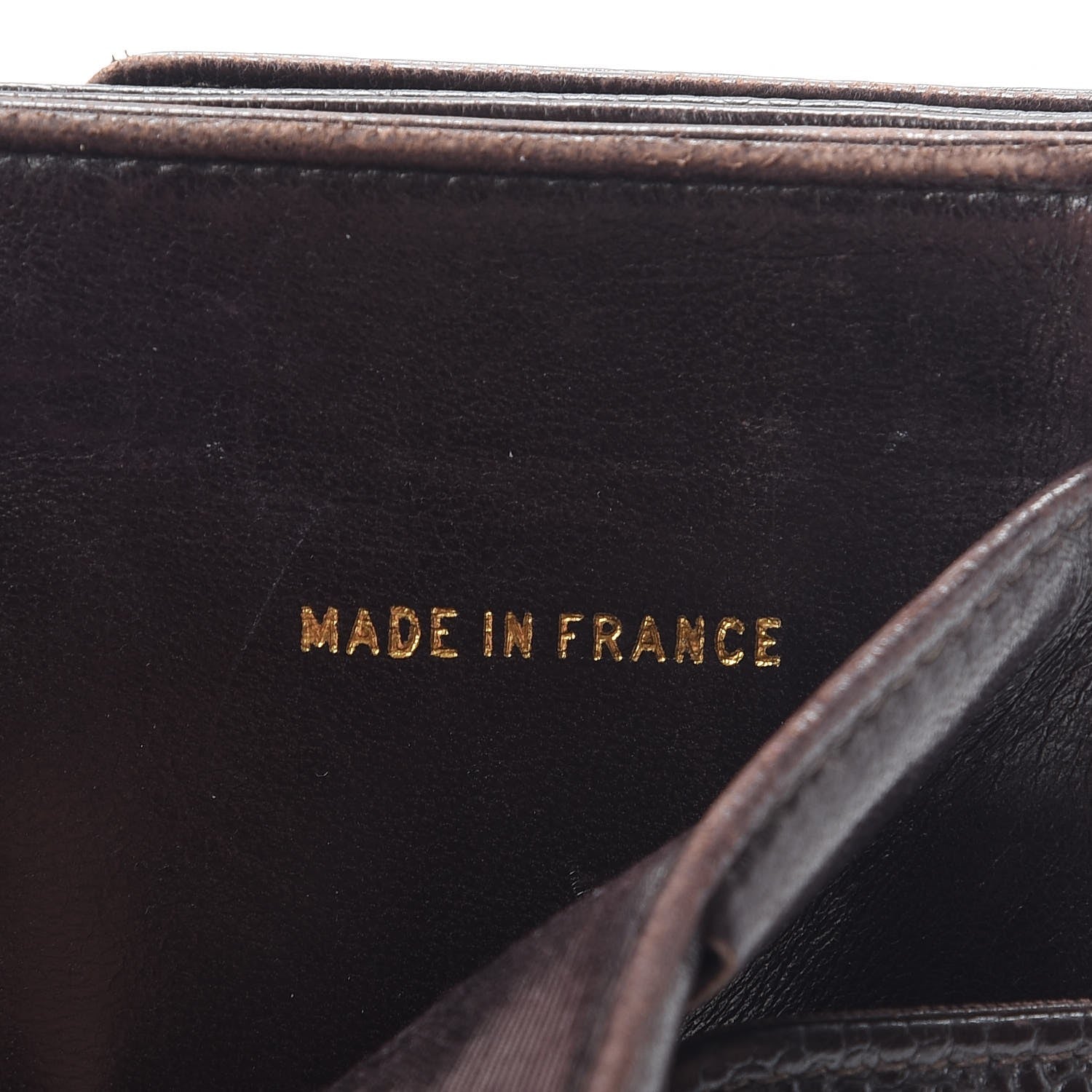 Chanel Caviar Timeless CC Compact French Wallet Brown 8 of 15