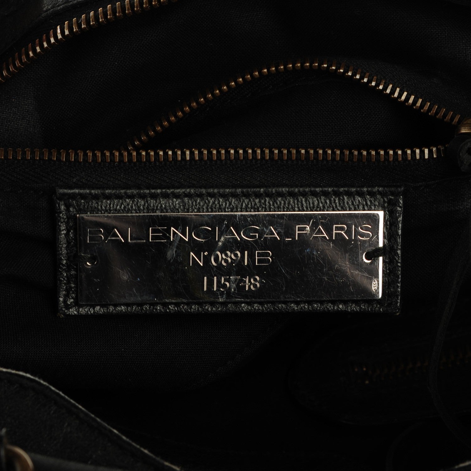 Balenciaga Chevre Classic Hardware City Black 6 of 8