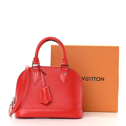 Louis Vuitton Epi Alma BB Coquelicot 11 of 11