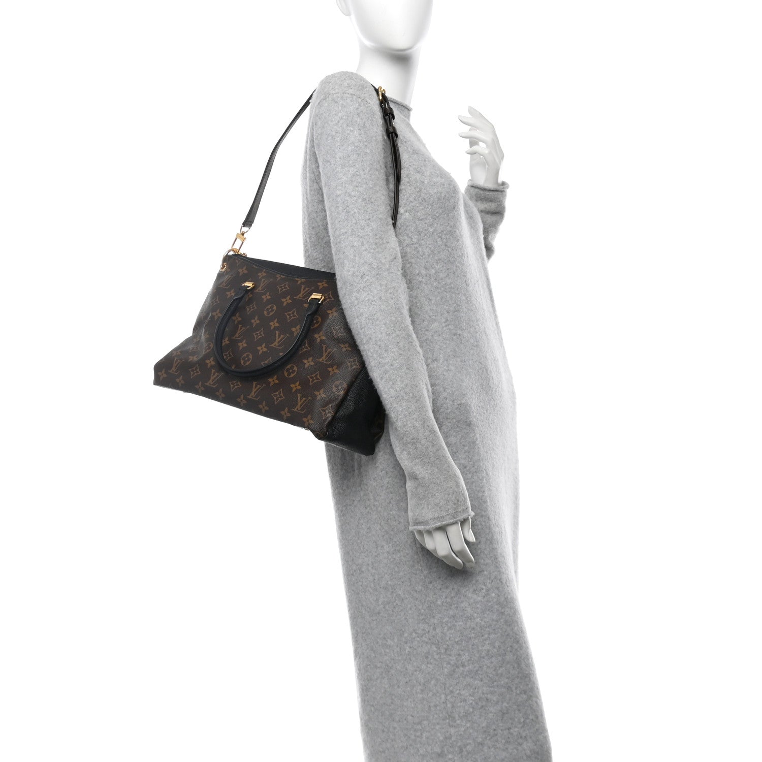 Louis Vuitton Monogram Pallas Full Black 2 of 10