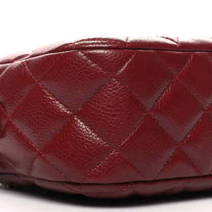 Chanel Caviar Quilted Camera Case Burgundy 9 of 13