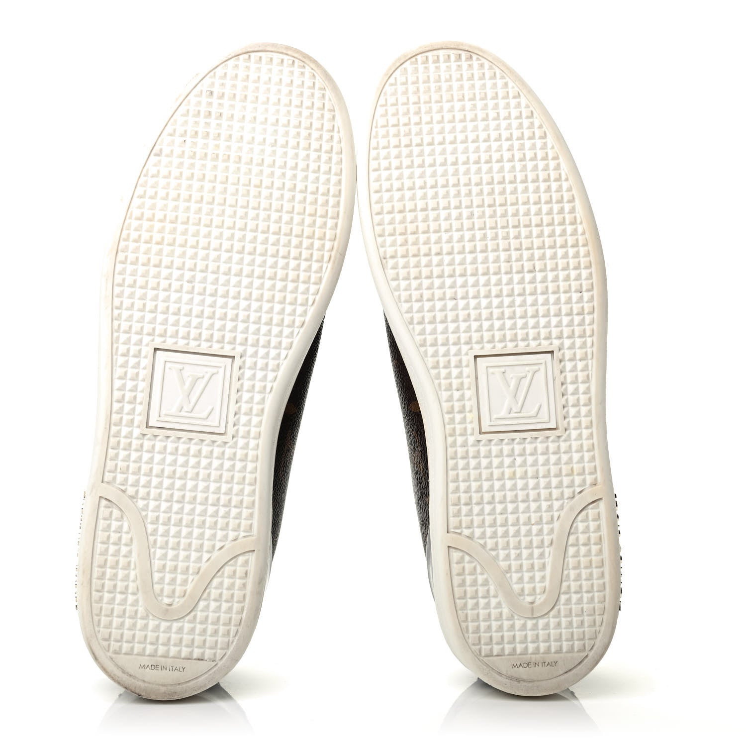 Louis Vuitton Patent Monogram Frontrow Sneakers 39 5 of 9