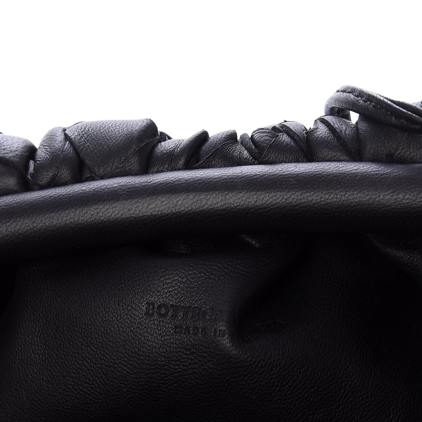 Nappa Intrecciato The Mini Pouch Black