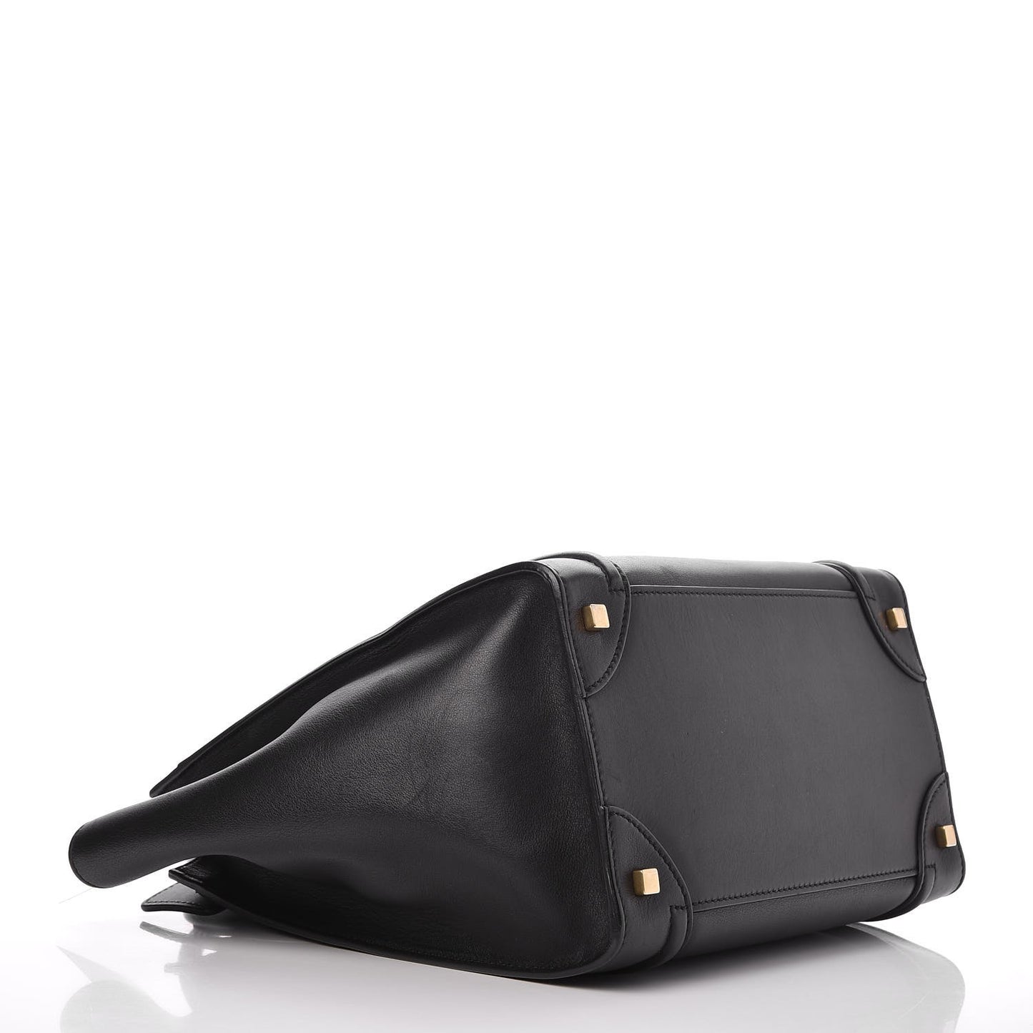Smooth Calfskin Mini Luggage Black