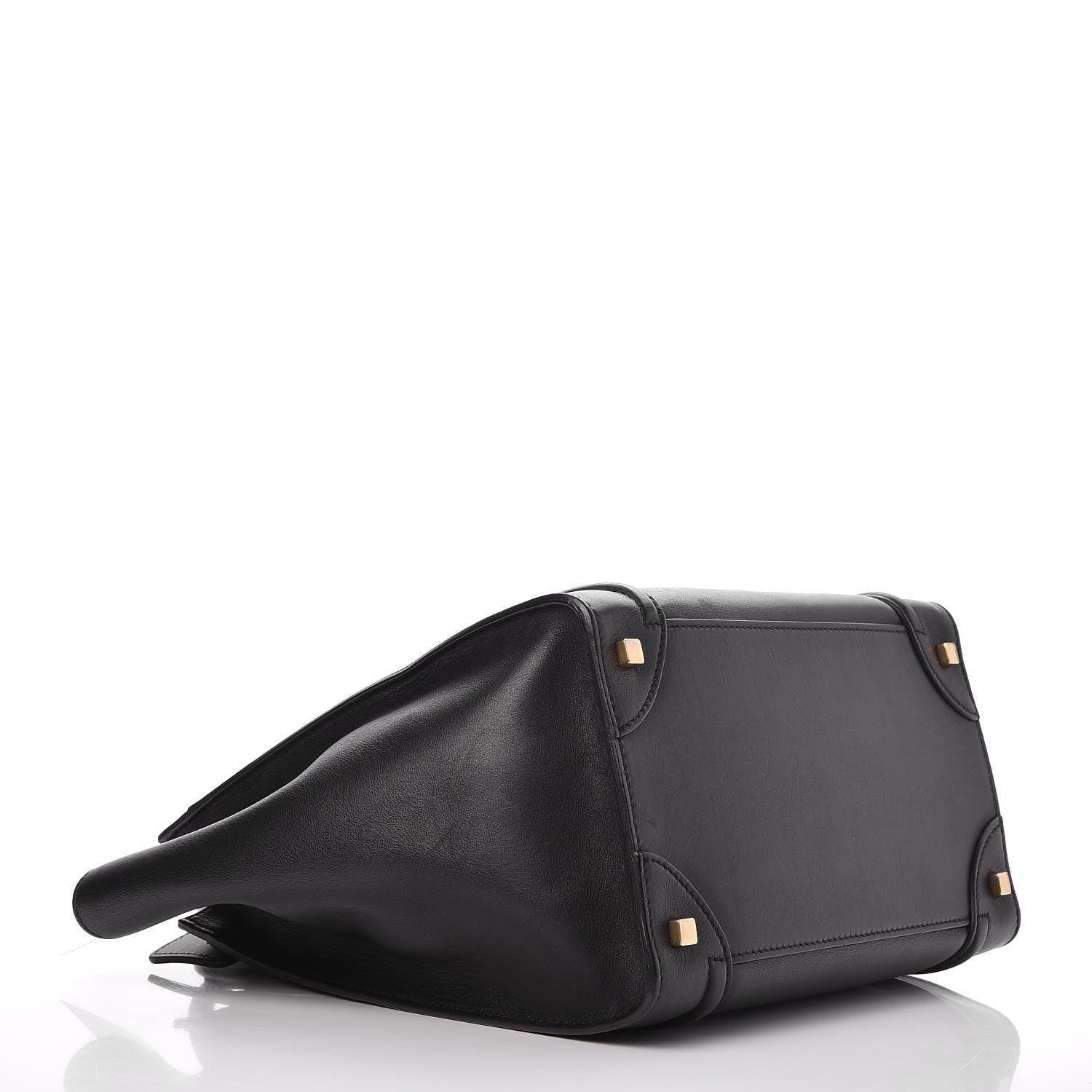 Celine Smooth Calfskin Mini Luggage Black 4 of 11