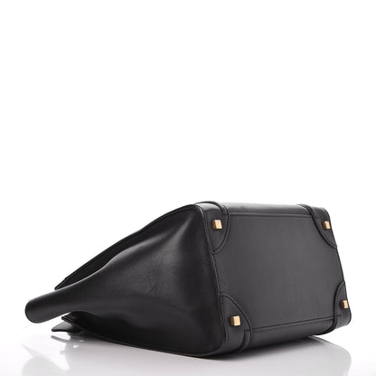 Celine Smooth Calfskin Mini Luggage Black 4 of 11