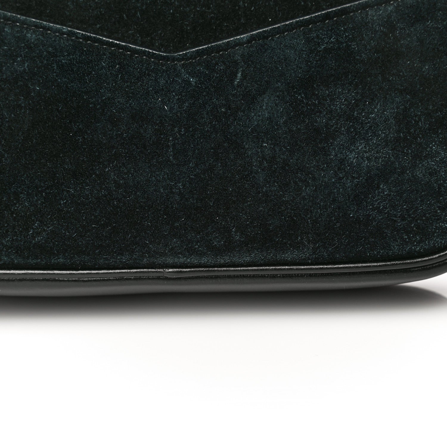 Saint Laurent Suede Calfskin Embellished Mini Monogram Lou Camera Bag Black 20 of 21