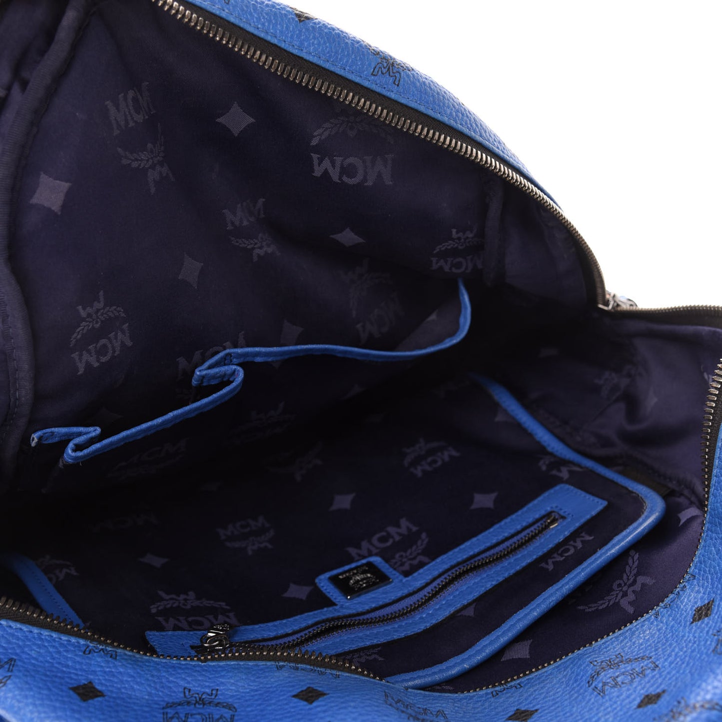 Visetos Medium Studded Dual Stark Backpack Blue