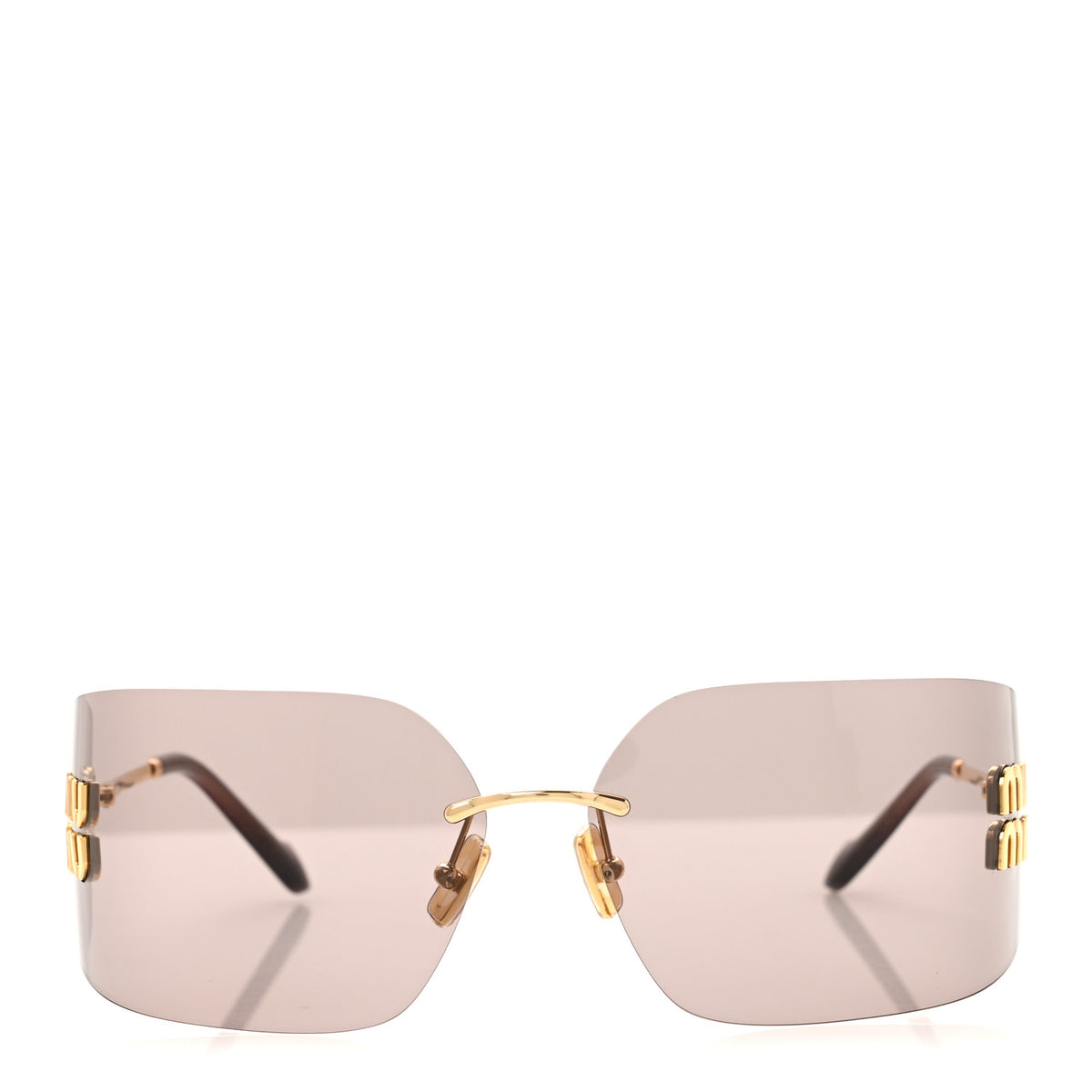 Miu Miu Metal Aube Sunglasses SMU54Y Mauve 2 of 8