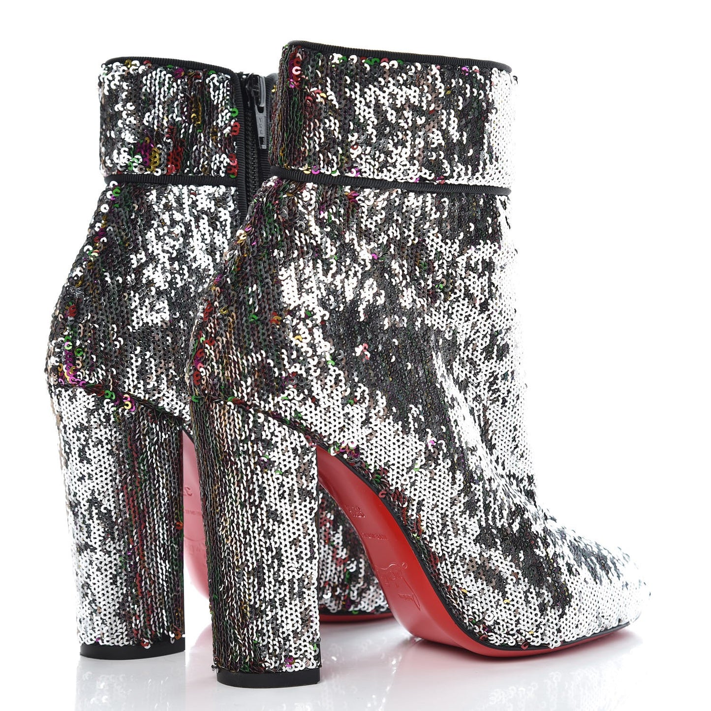 Paillettes Moulamax Booties 35.5 Multicolor