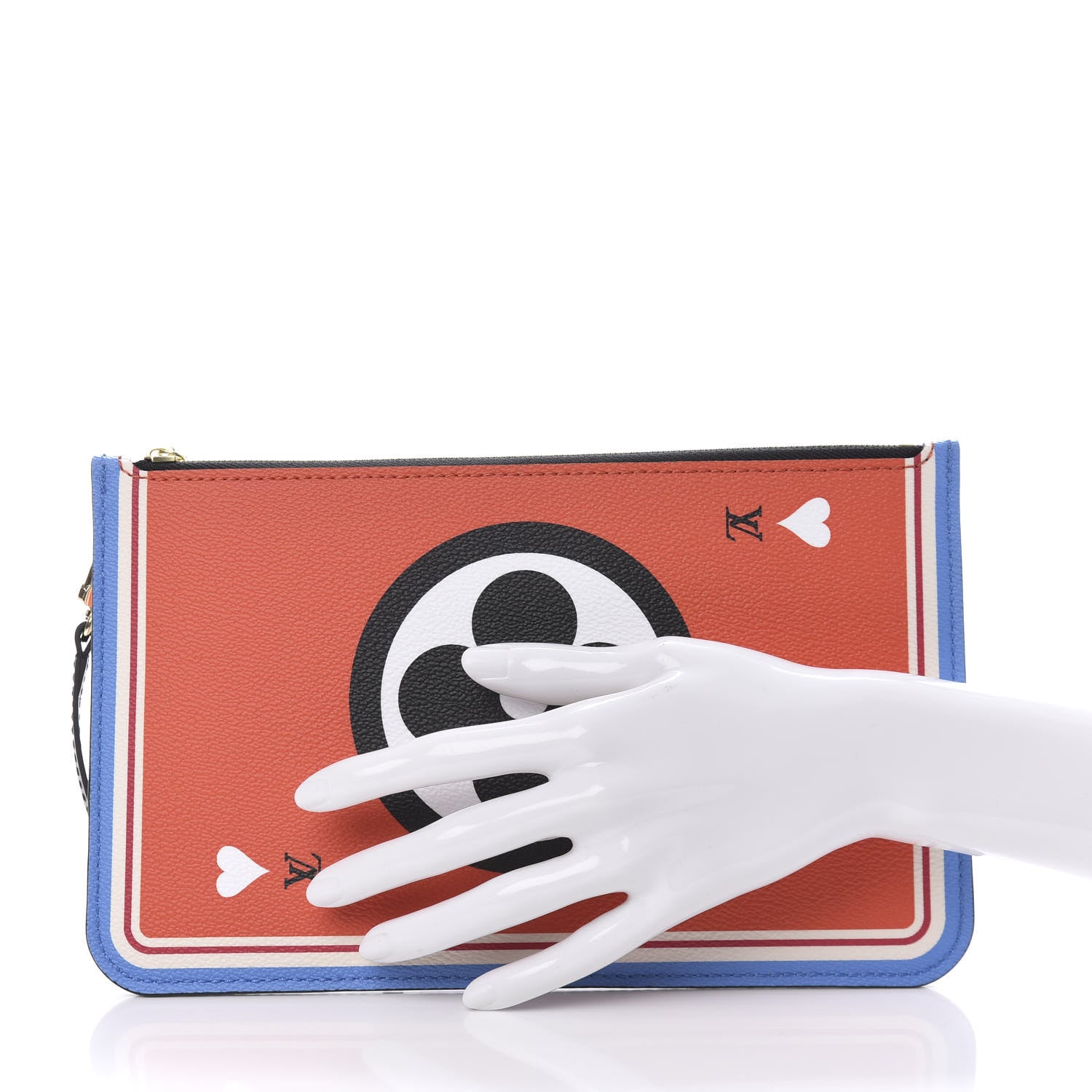 Louis Vuitton Game On Neverfull MM Pochette White 2 of 9