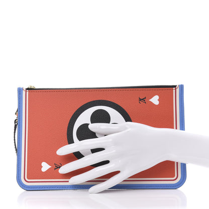 Louis Vuitton Game On Neverfull MM Pochette White 2 of 9