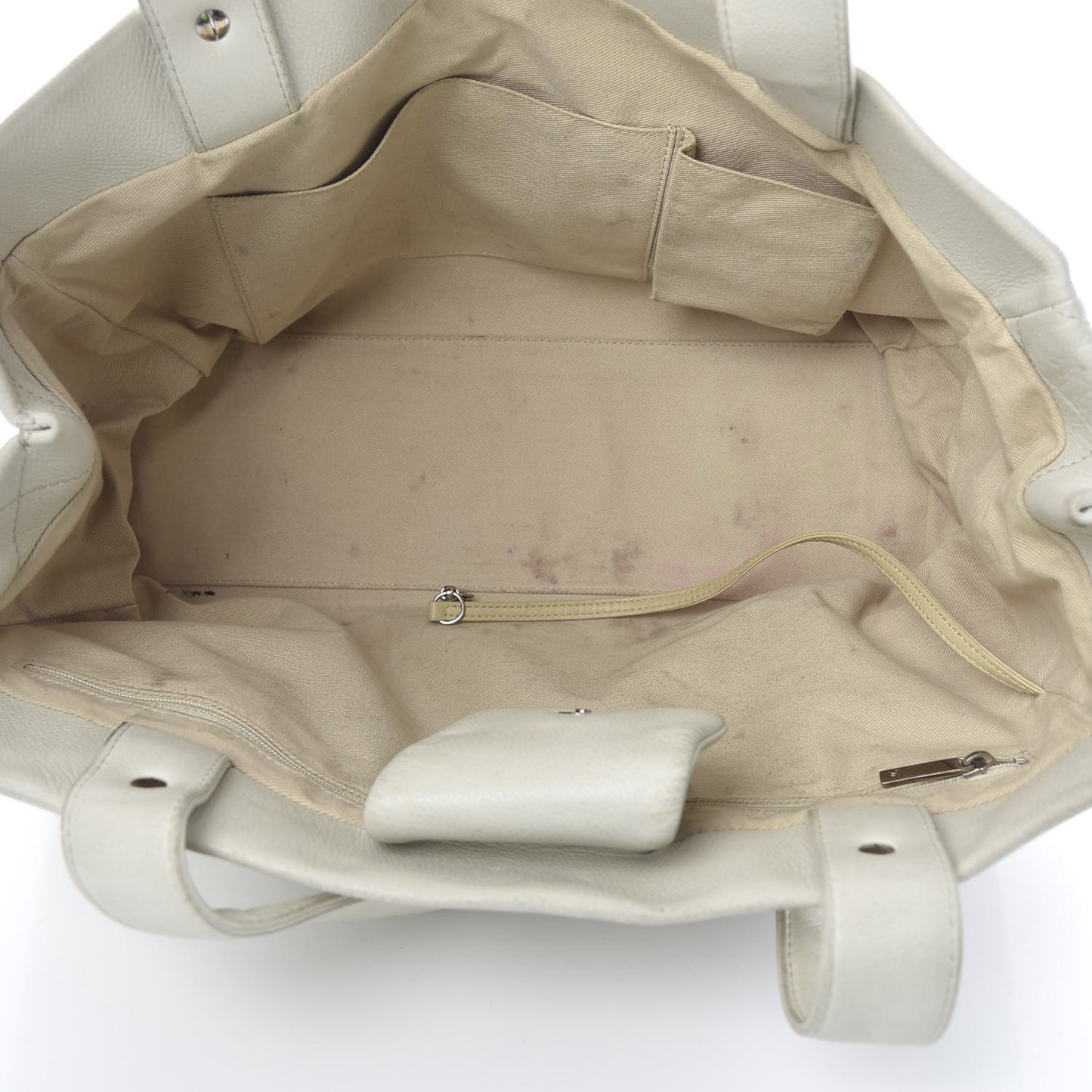 Caviar CC Tote White