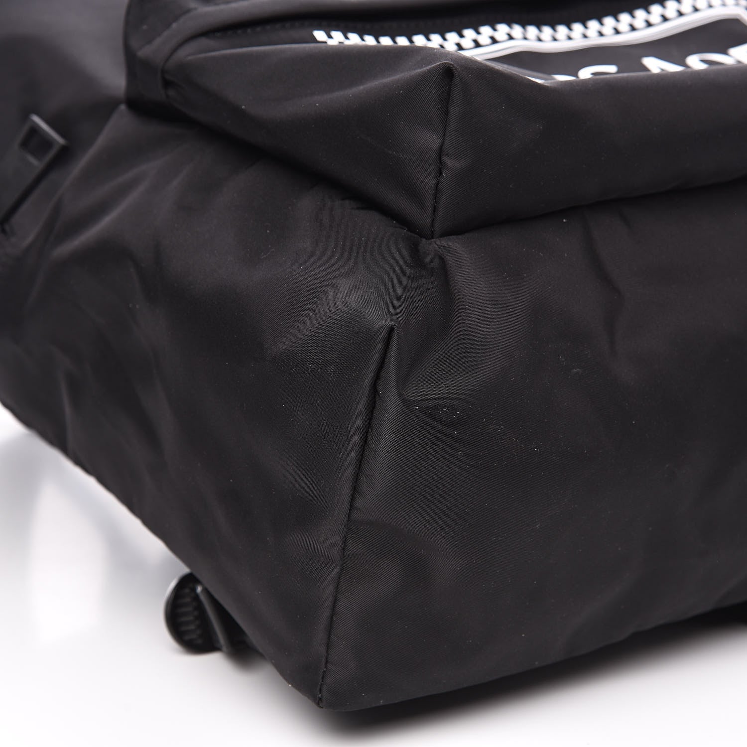 Versace Nylon 90's Logo Backpack Black 8 of 9