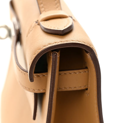 Hermes Swift Kelly Pochette Clutch Biscuit 12 of 12