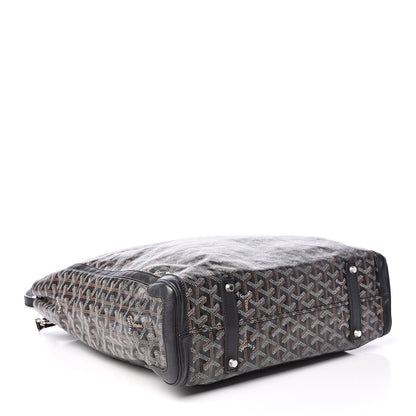 Goyard Goyardine Voltaire Tote Black 4 of 12
