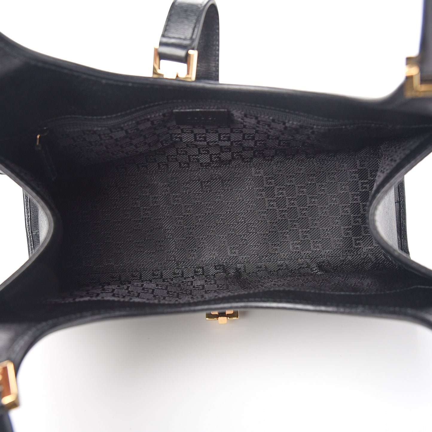 Calfskin Bardot Shoulder Bag Black