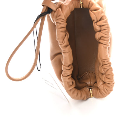 Mansur Gavriel Lambskin Mini Cloud Wristlet Caramel 5 of 8
