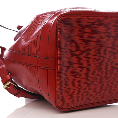 Louis Vuitton Epi Noe Castillan Red 5 of 8