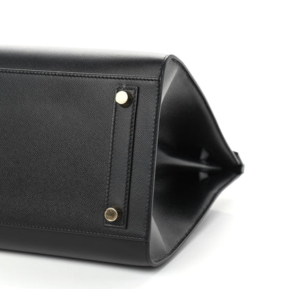 Hermes Madame Calfskin Birkin Sellier 30 Black 9 of 11