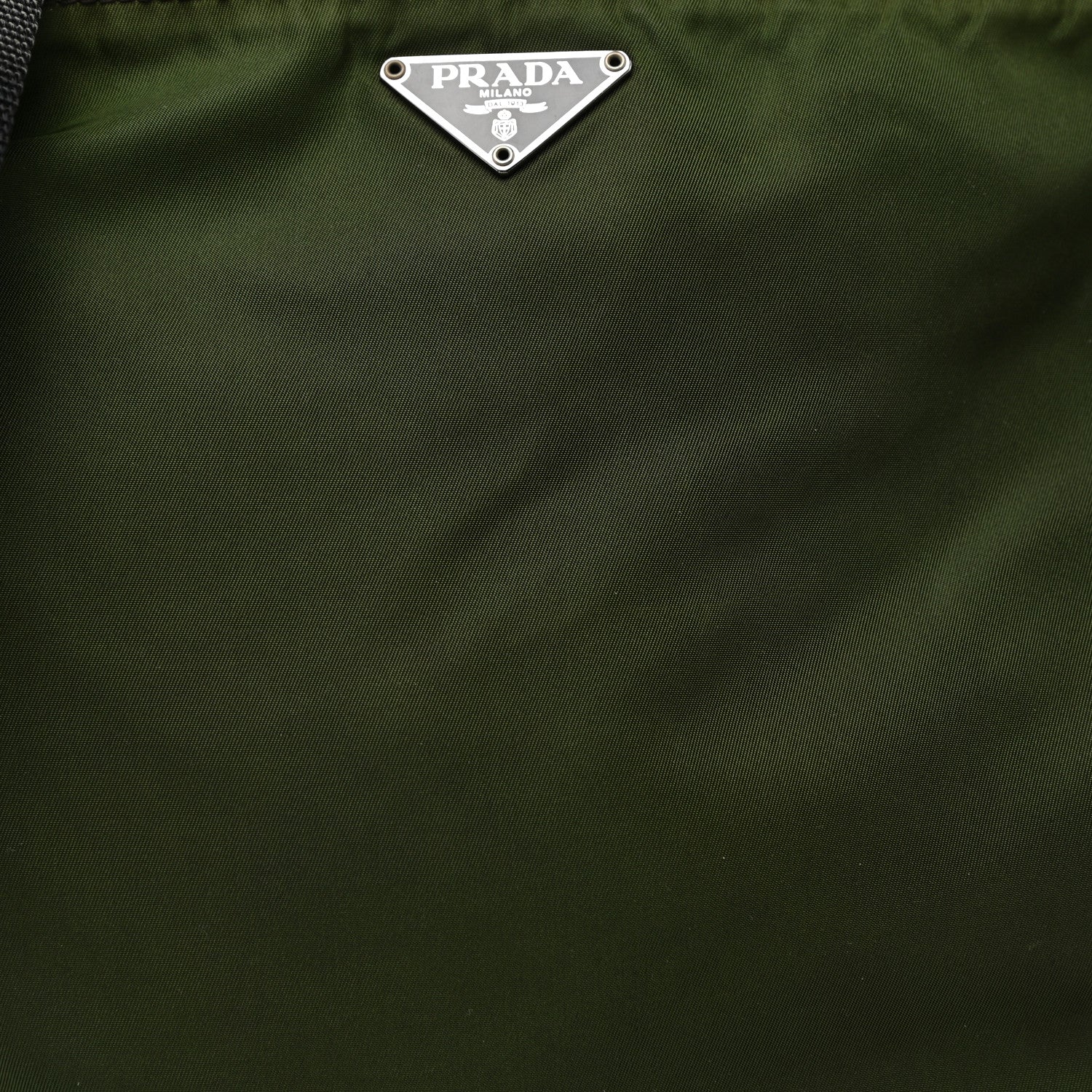 Prada Nylon Vela Flat Messenger Bag Mimetico 7 of 12