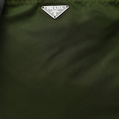 Prada Nylon Vela Flat Messenger Bag Mimetico 7 of 12