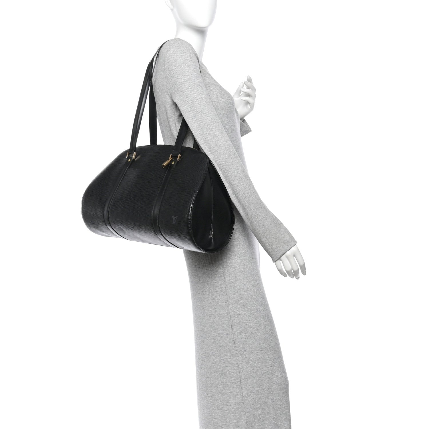 Louis Vuitton Epi Solferino 45 Black 2 of 9