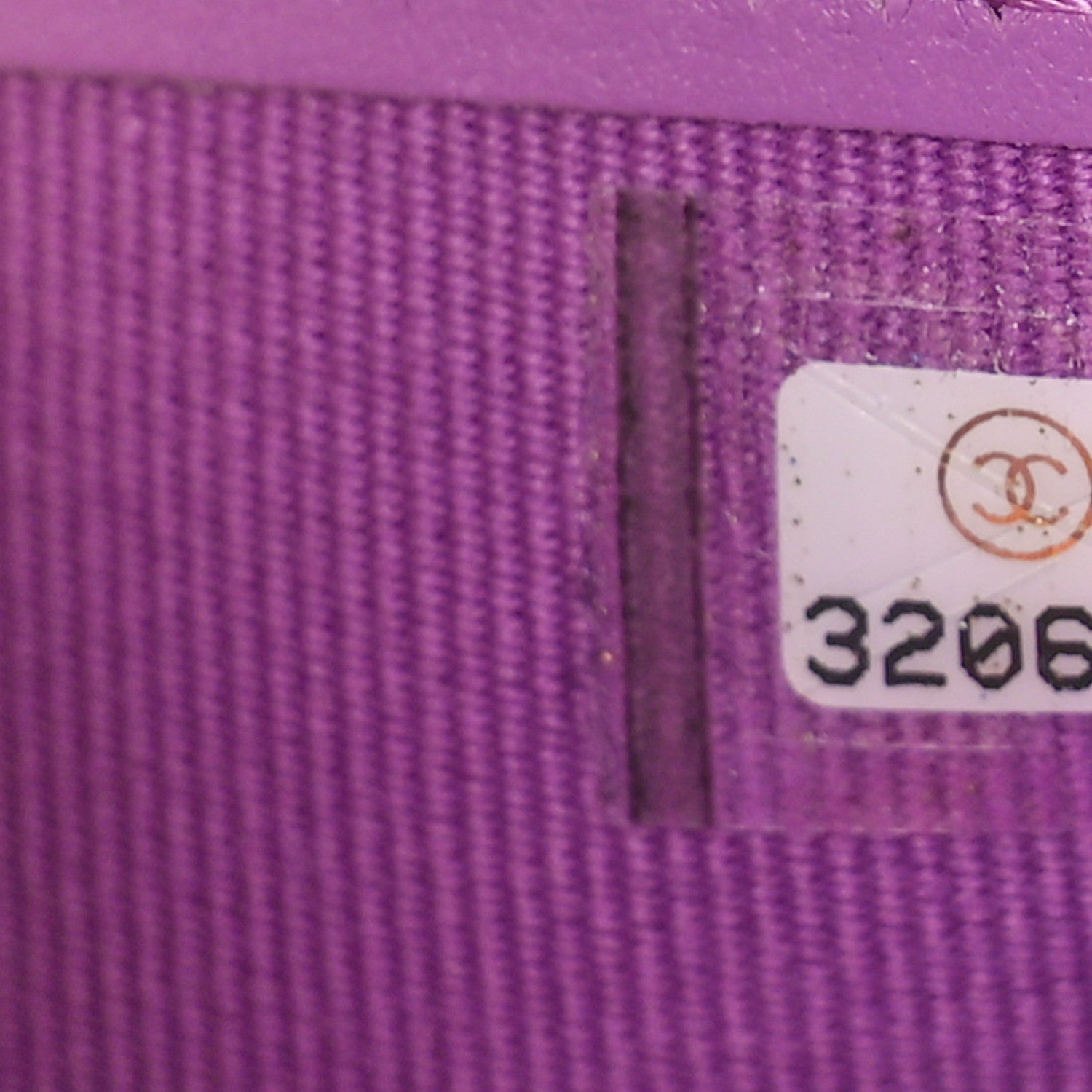 Chanel Caviar Quilted Compact Flap Wallet Purple 8 of 11
