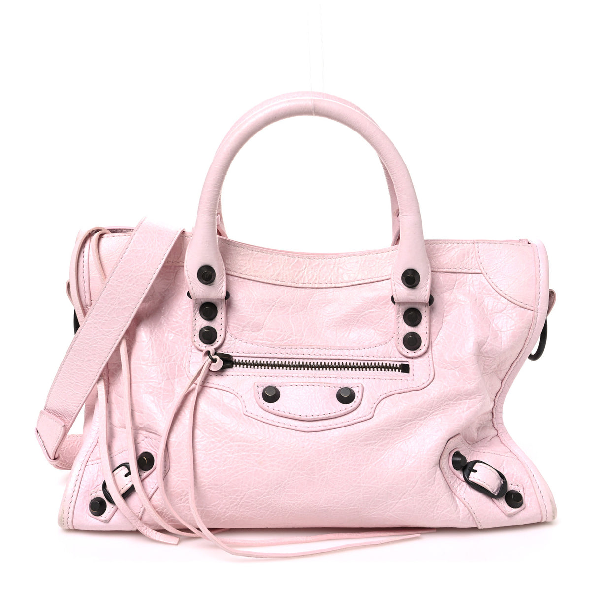 Agneau Arena Classic Hardware Small Le City Petal Pink