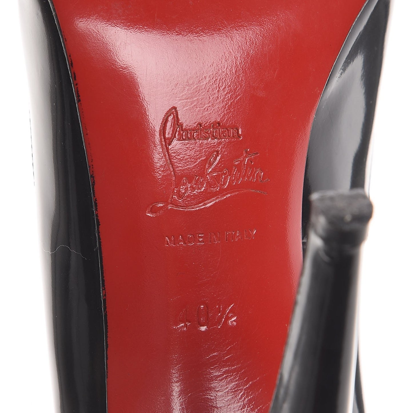 Patent Decollete 868 100 Pumps 40.5 Black
