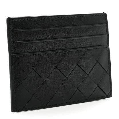 Bottega Veneta Nappa Intrecciato Card Holder Black 3 of 8