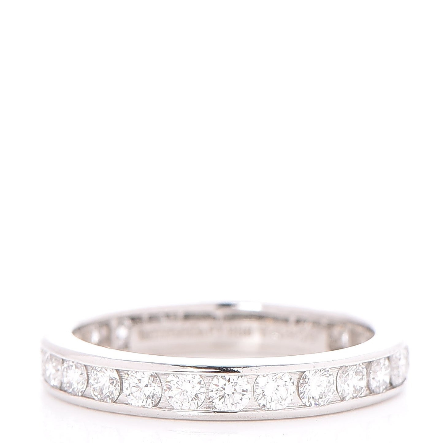 Platinum Diamond .75ct Eternity Band Ring 49.3 5