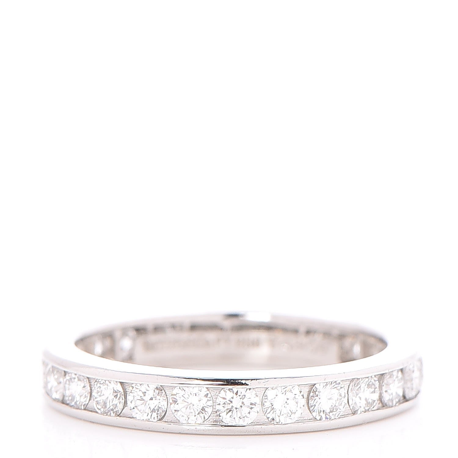 Tiffany Platinum Diamond .75ct Eternity Band Ring 49.3 5 3 of 4