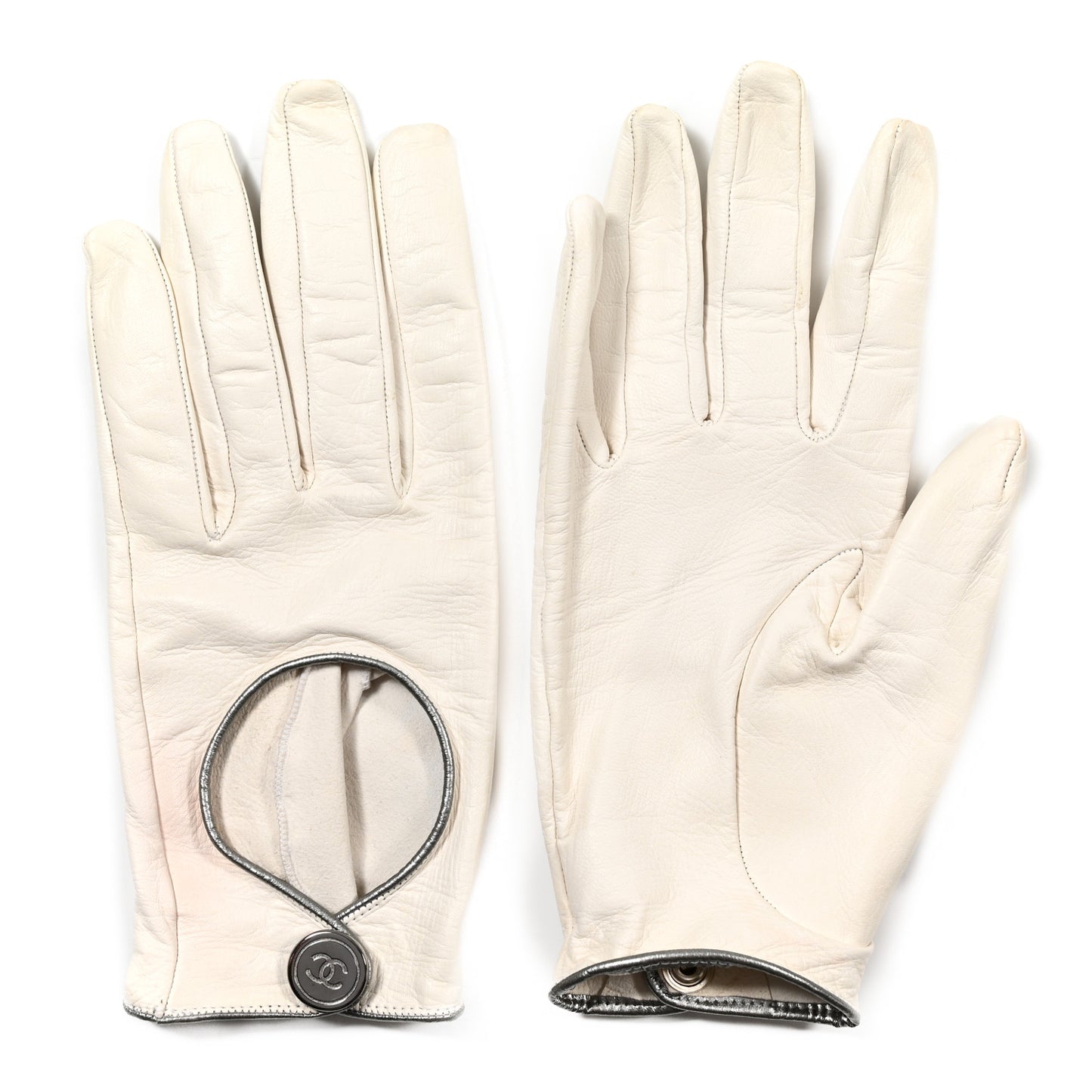 Lambskin Gloves 7.5 White