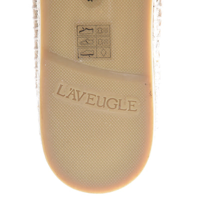 Gucci Canvas Logo Espadrilles 40 Greggio White 7 of 9
