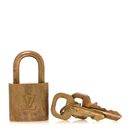 Louis Vuitton Brass Lock and Key Set 302 1 of 3