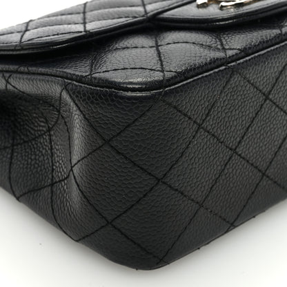 Chanel Caviar Quilted Mini Square Flap Black 9 of 10