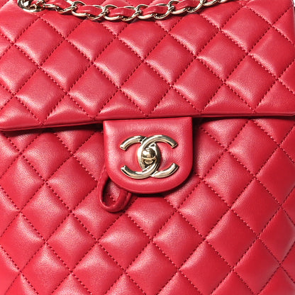 Chanel Lambskin Quilted Small Urban Spirit Backpack Red 8 of 11