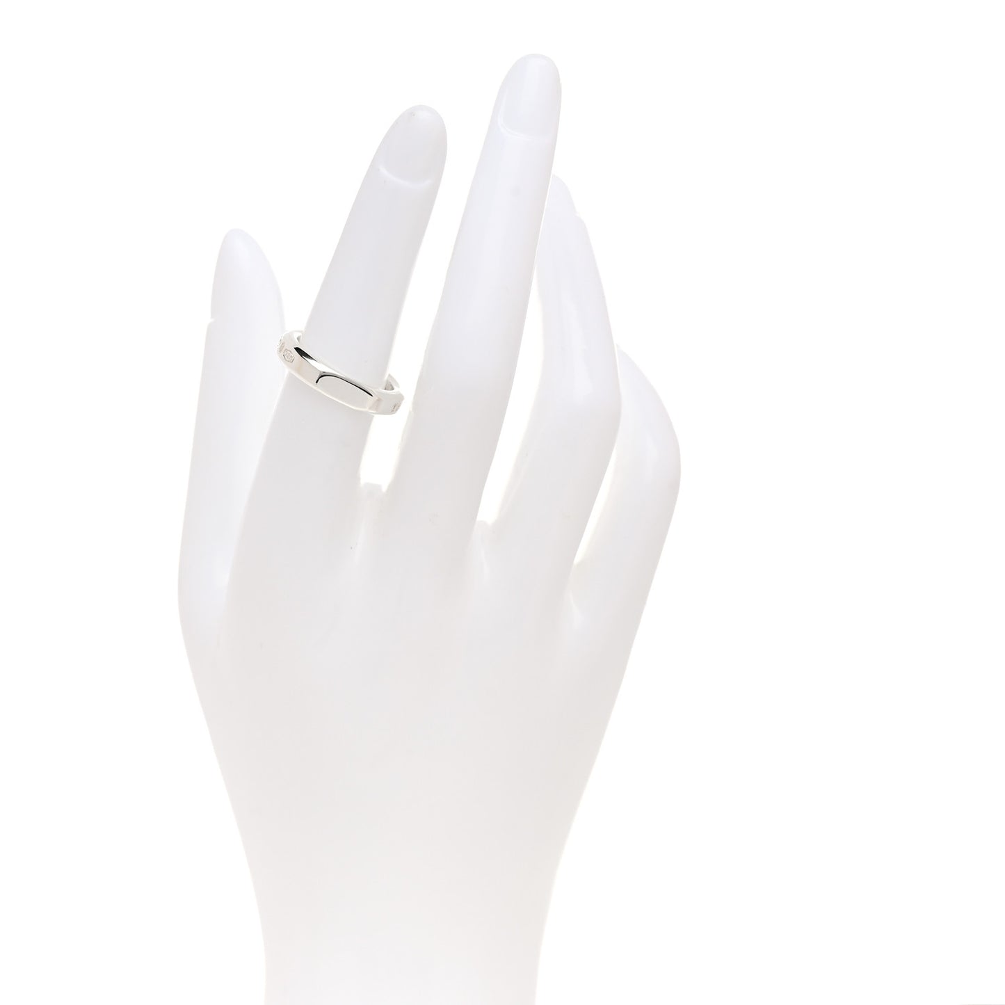 Sterling Silver Makers Narrow Slice Ring 52 6