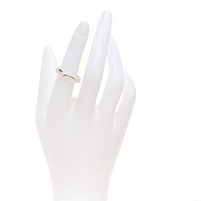 Tiffany Sterling Silver Makers Narrow Slice Ring 52 6 2 of 5