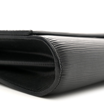 Louis Vuitton Epi Clery Black 9 of 17