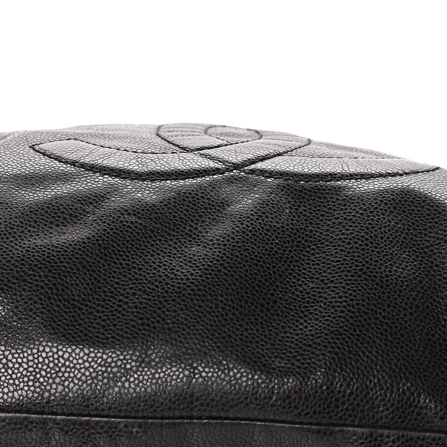 Caviar 31 Drawstring Tote Black