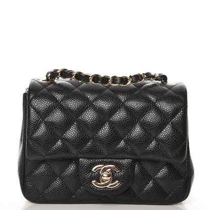 Chanel Caviar Quilted Mini Square Flap Black 1 of 8