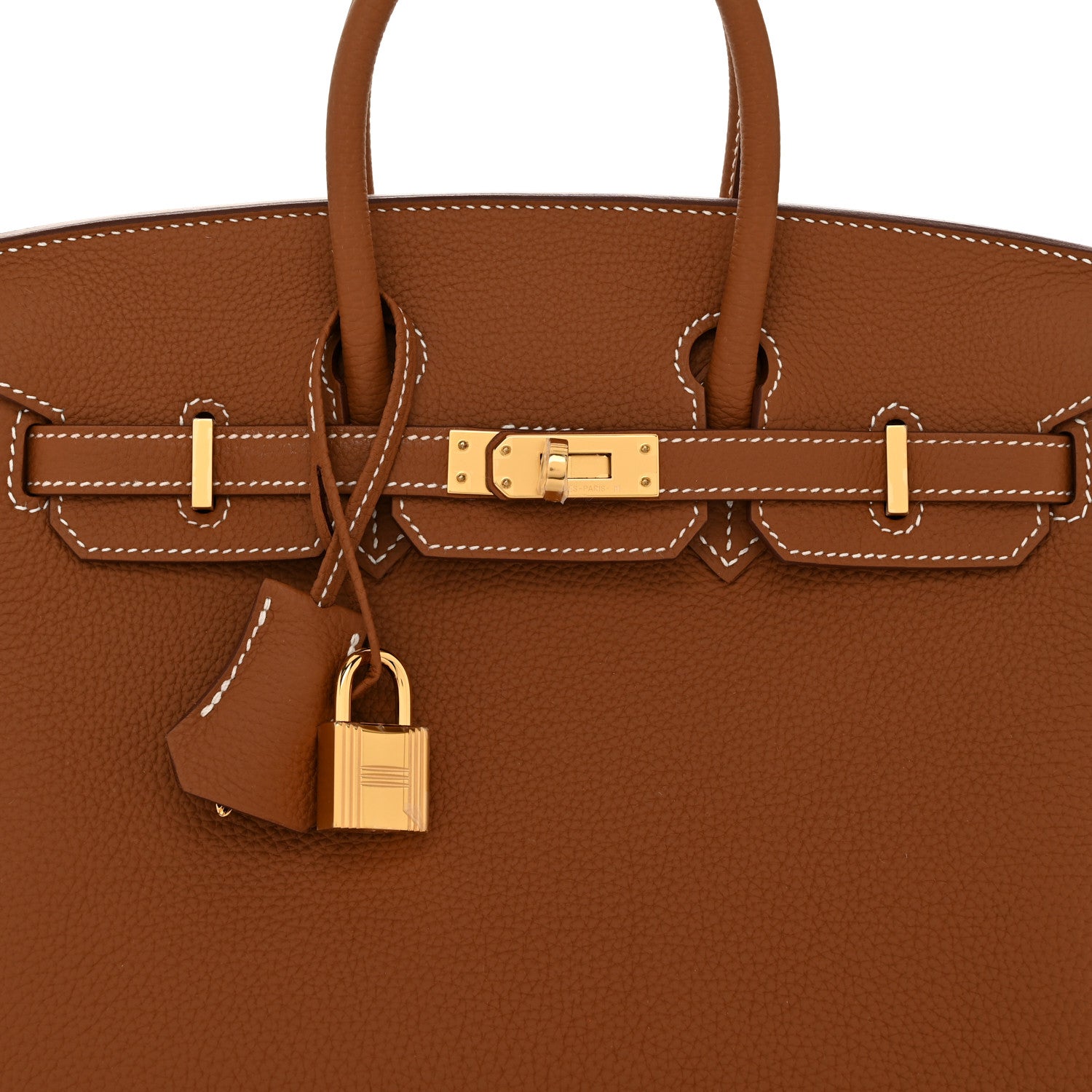 Hermes Togo Birkin 25 Gold 8 of 11